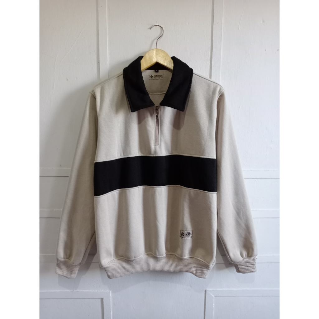 sweater rugby/rugby shirt vintage/sweater rugby halfzip/rugby pria wanita