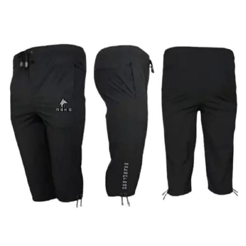 Training Parasut Strecht 3/4 Celana Pendek Olahraga Terbaru