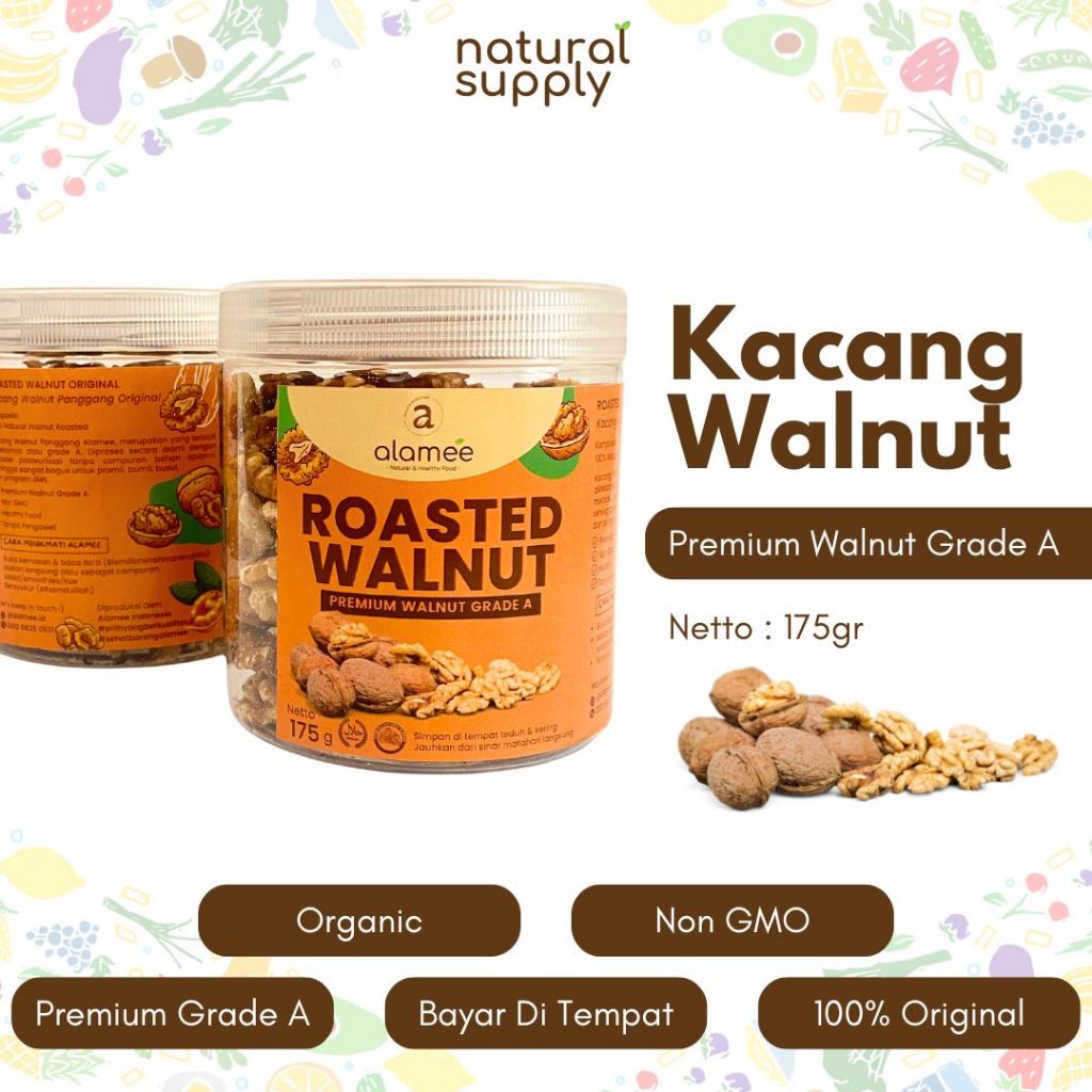 

Kacang Walnut Panggang Premium Roasted Walnuts