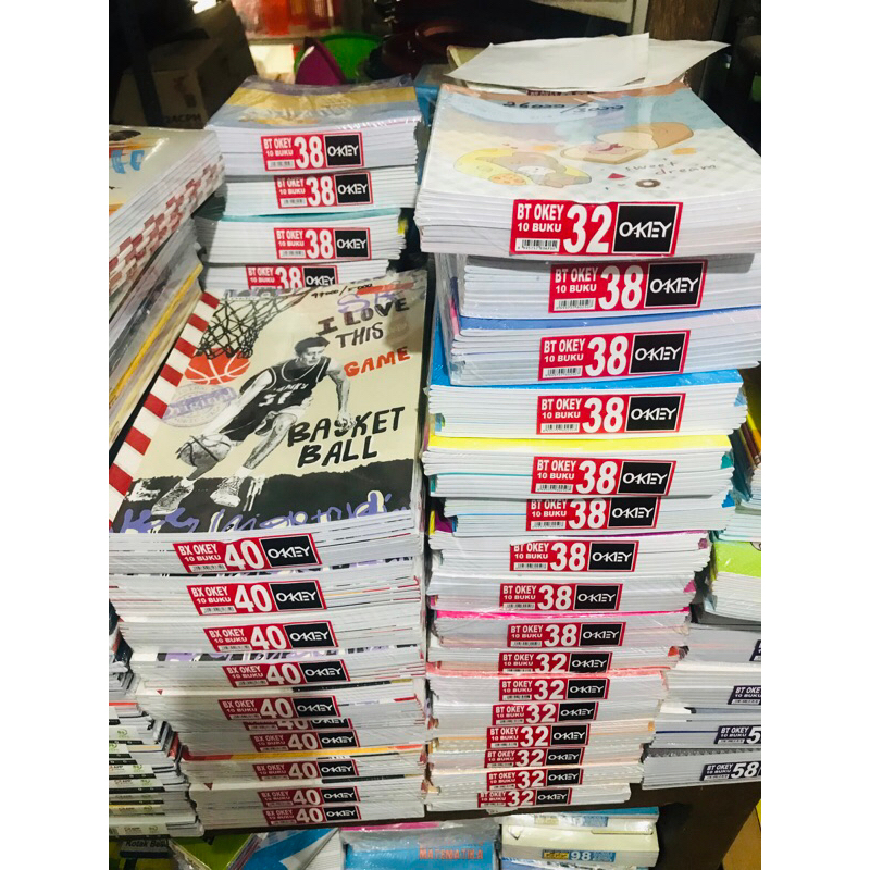 

BUKU TULIS OKEY TERMURAH!!