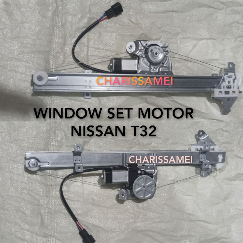 WINDOW REGULATOR SET MOTOR KANAN DEPAN NISSAN X-TRAIL T32 X-TRAIL T32