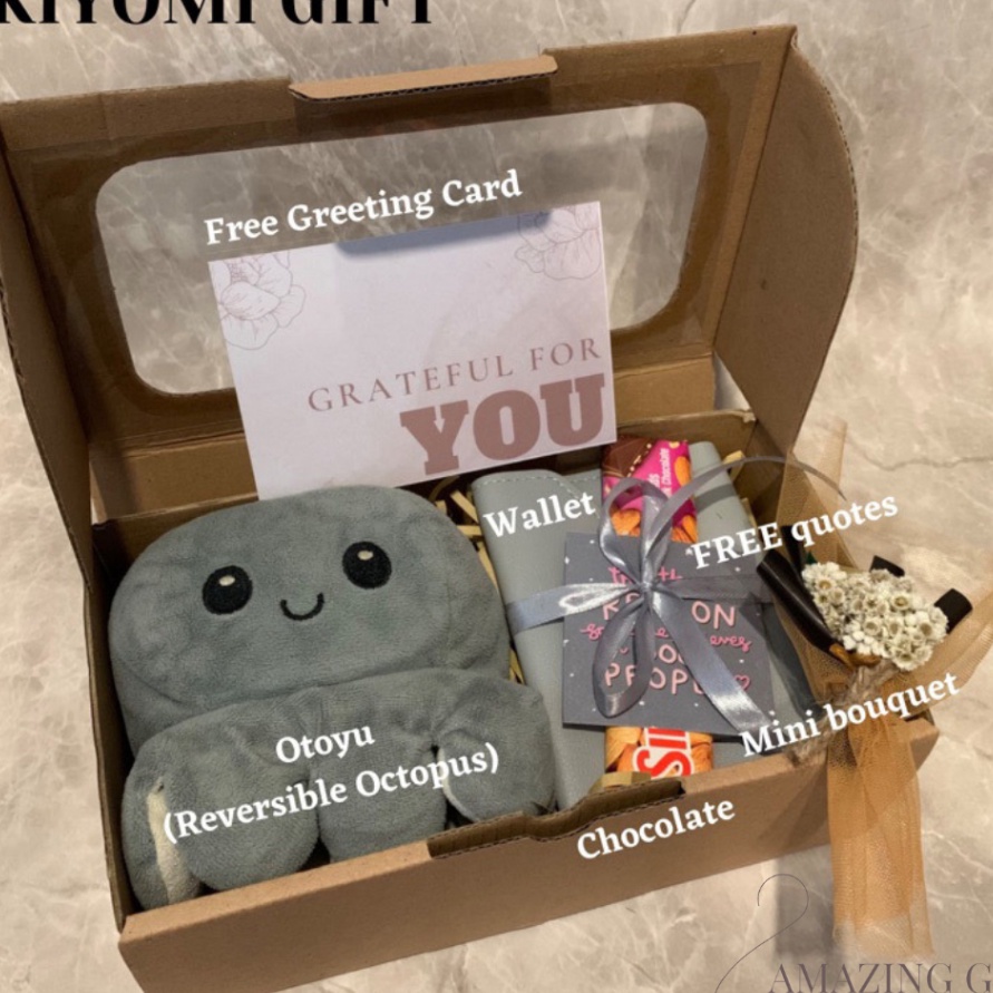 

Super Kiyomi Gift Kado Teman Kado Anniversary Kado Ulang tahun Kotak Kado Kado Pacar Kado Boneka Birthday Gift Box Birthday Hampers