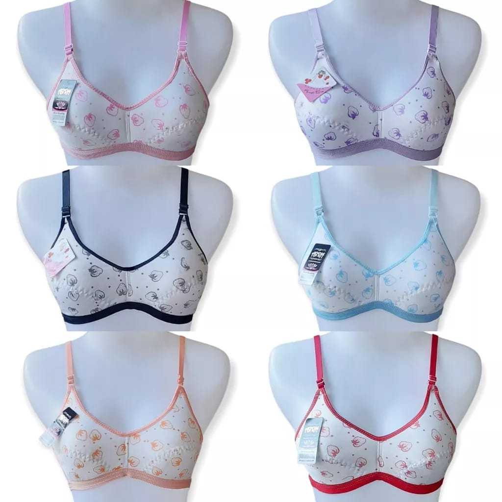 bh/sport bra/bh wanita remaja tanpa kawat size 32 34 36 untuk anak sd smp sma