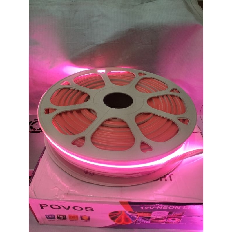Ciasaatcisarua Lampu Neon Flex Flexible Sign 12V, Panjang 50M Full Super Terang (Neon Box)(Sparepart