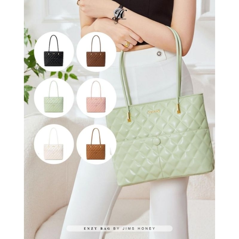 ENZY TOTE BAG JIMS HONEY