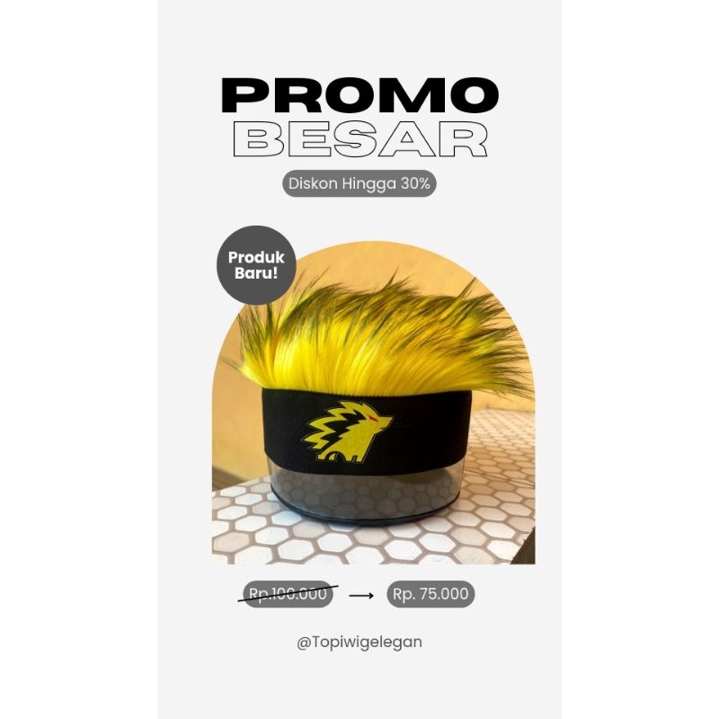 Topi Wig ONIC Esports