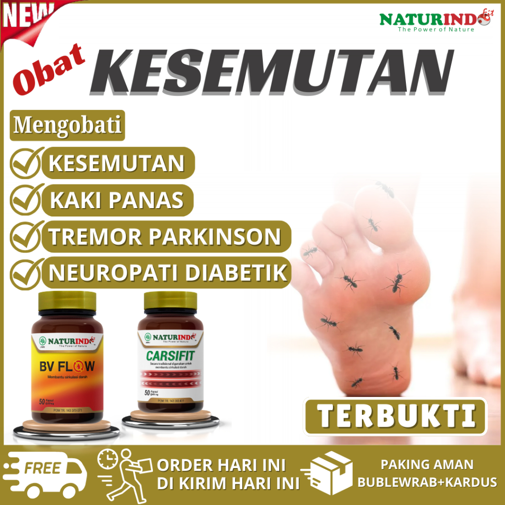 Obat Kesemutan Neuropati Diabetik Kebas Bal Kram Otot Tremor Kaki Panas Seperti Terbakar Bv Flow
