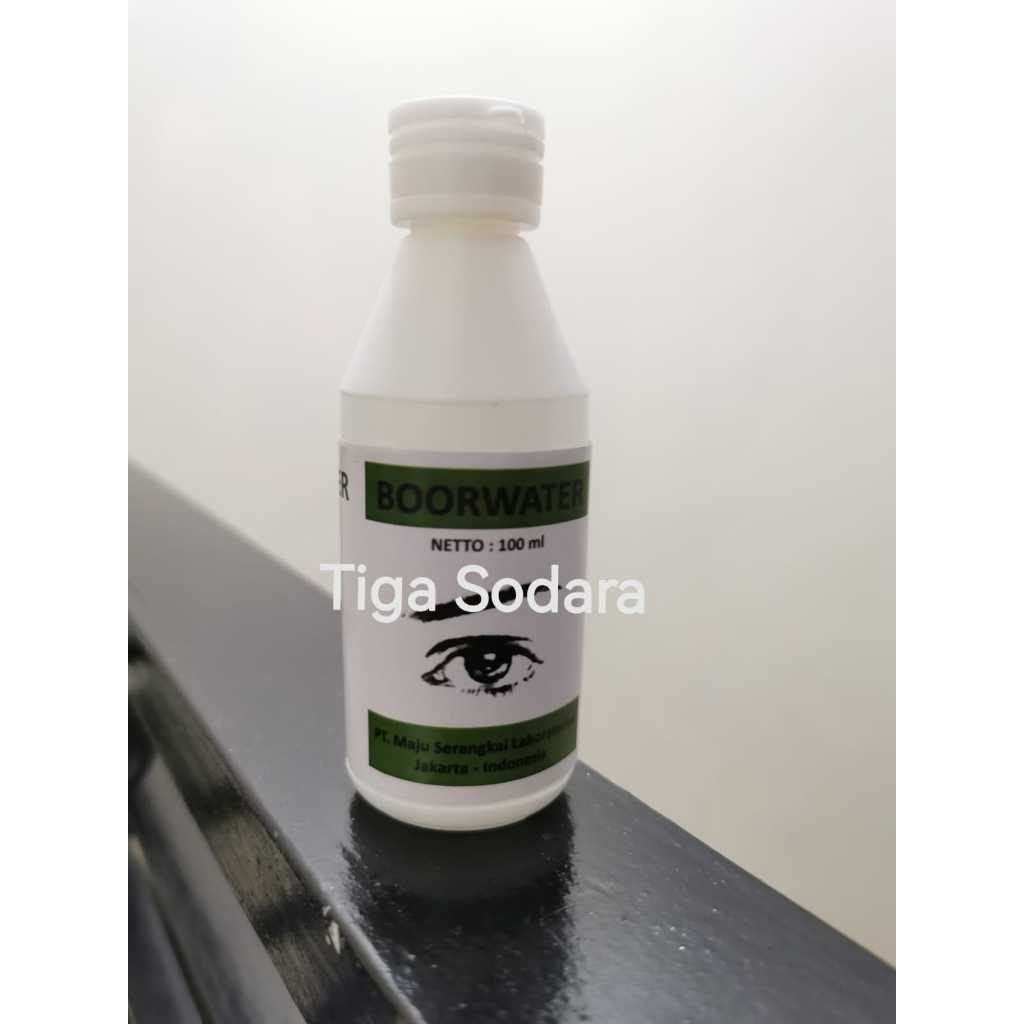 Boorwater Obat Cuci Mata + Gelas Mata