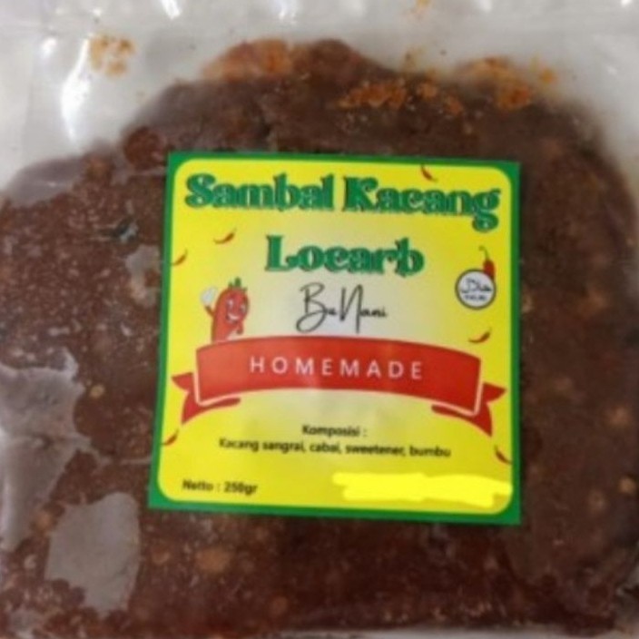 

Sambal Kacang Lowcarb/ Bebas Gula/ Murah Meriah