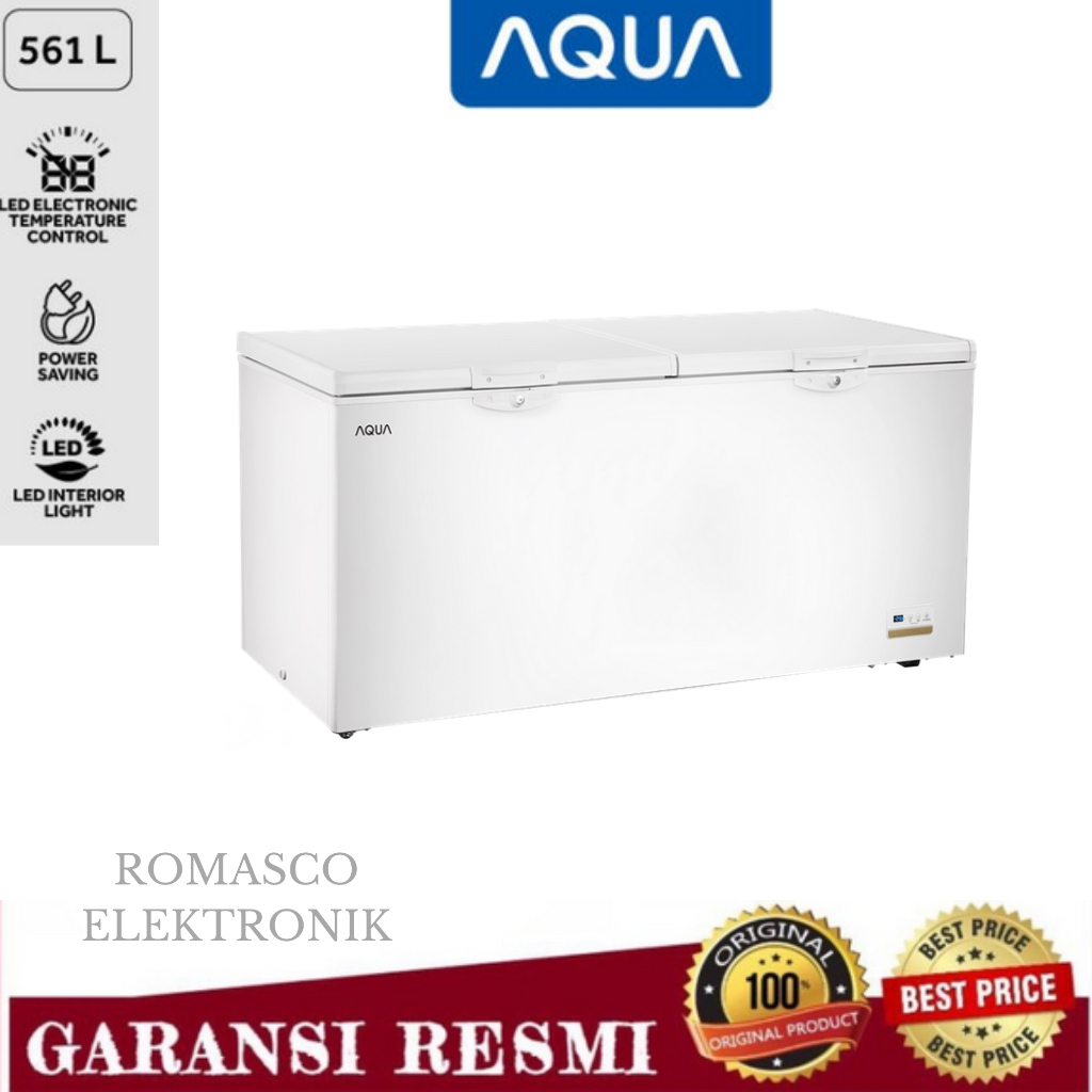 CHEST FREEZER AQUA AQF 600 GC FREEZER BOX