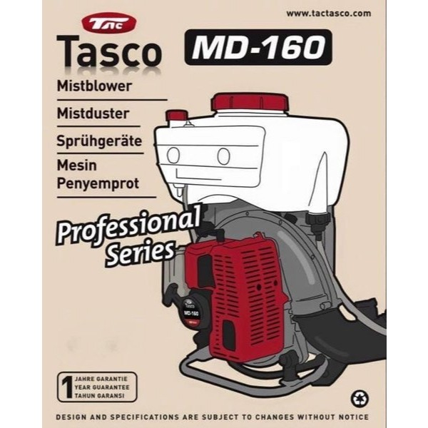ALAT SEMPROT HAMA MIST BLOWER DUSTER TASCO MD 160 TASCO MD-160 SEMPROT EMBUN TASCO MD160