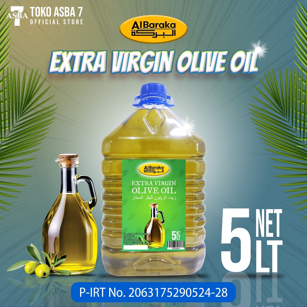 

AL BARAKAH EXTRA VIRGIN OLIVE OIL 5LTR