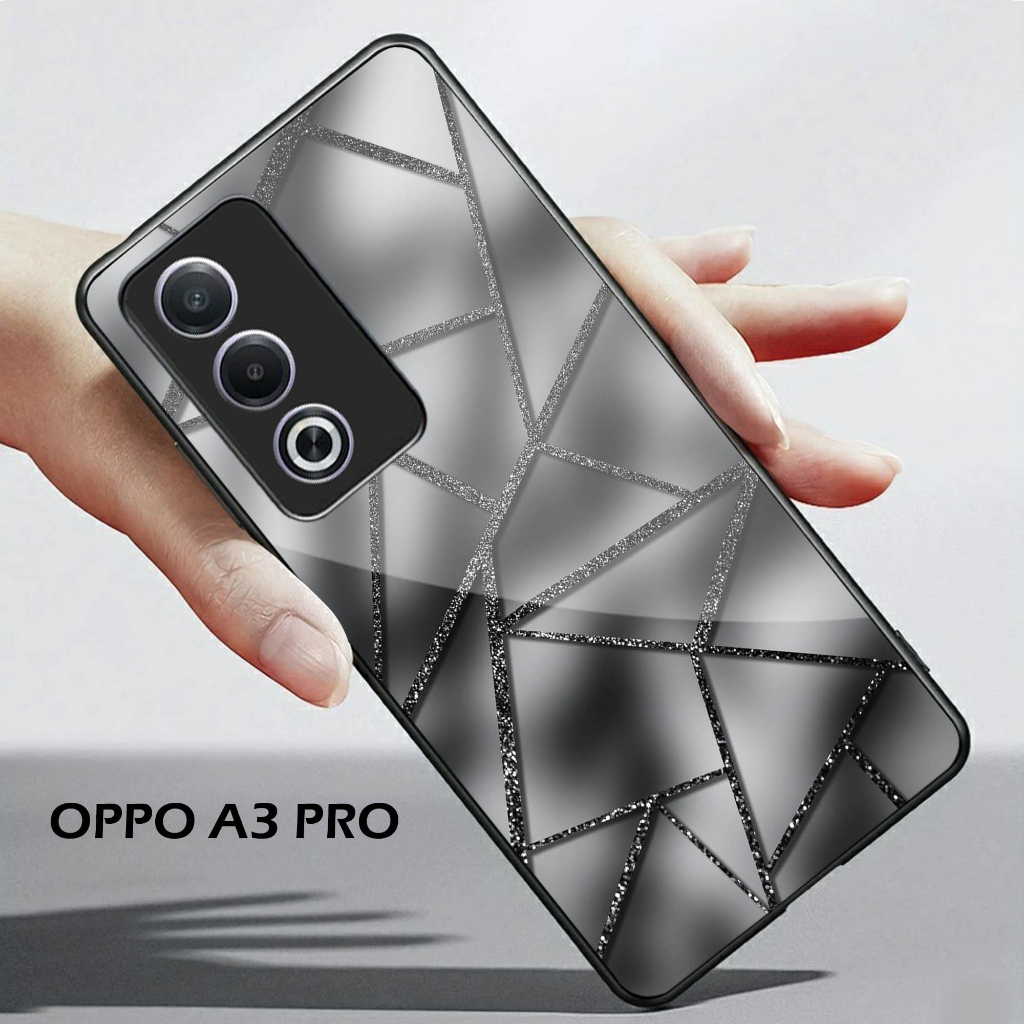 Softcase Kaca OPPO A3 PRO - casing handphone - OPPO A3 PRO [S75]