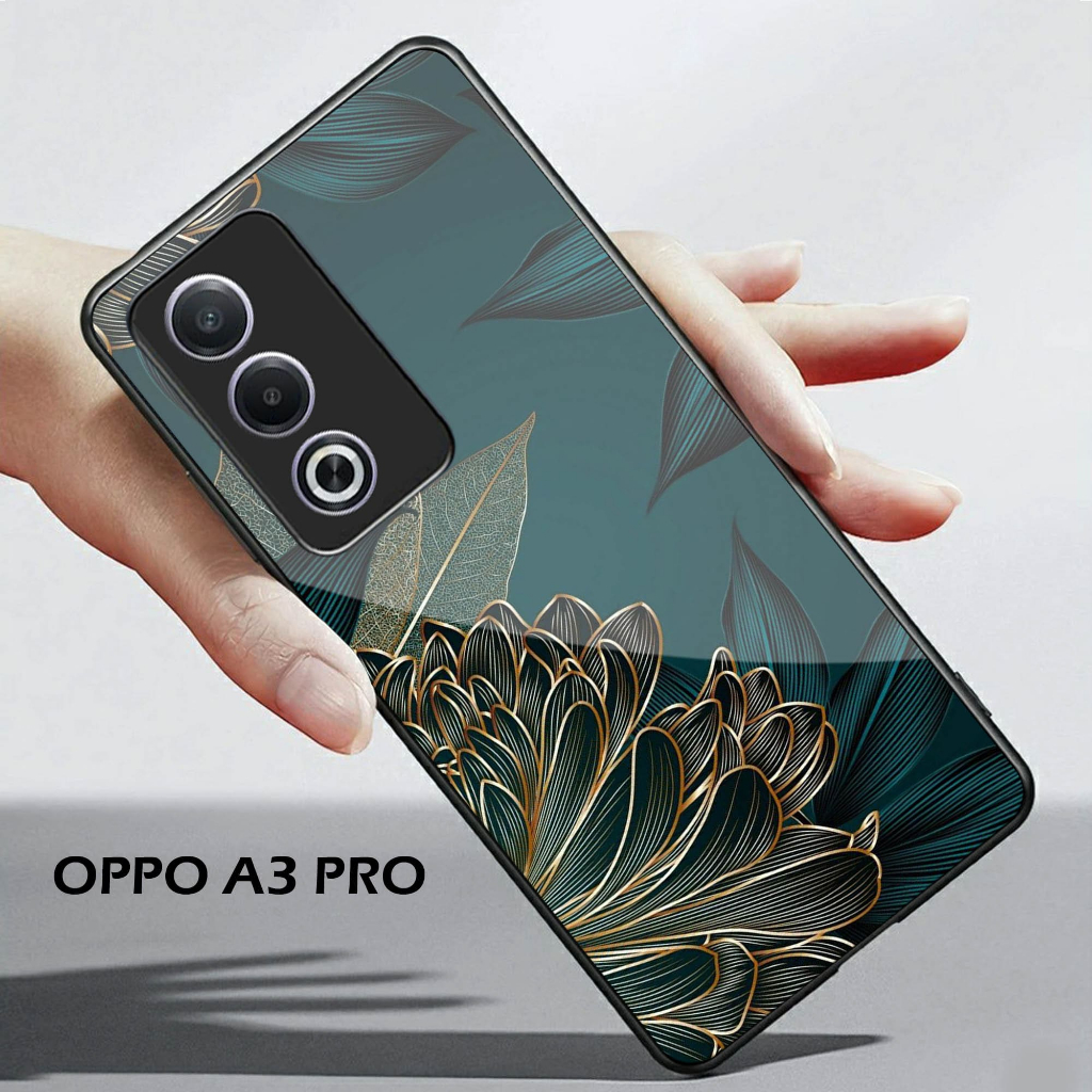 Softcase Kaca OPPO A3 PRO - casing handphone - OPPO A3 PRO [S48]