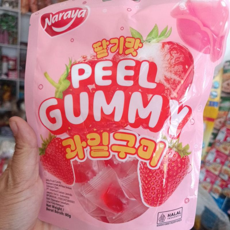 

Naraya Peel Gummy Jelly kupas 80gr