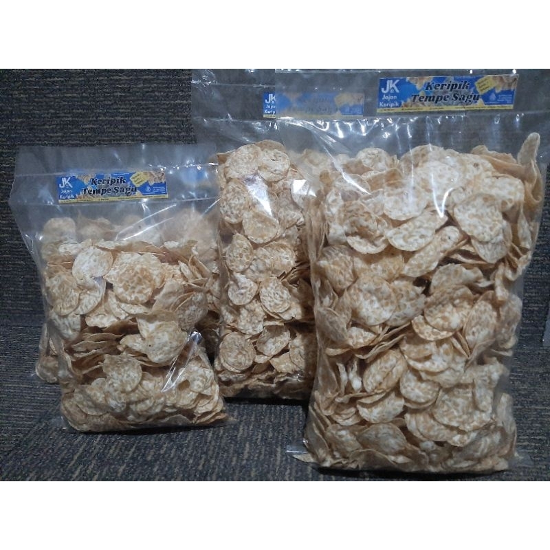 

Keripik, Keripik Tempe Sagu Crispy, Gurih, Renyah, Premium.