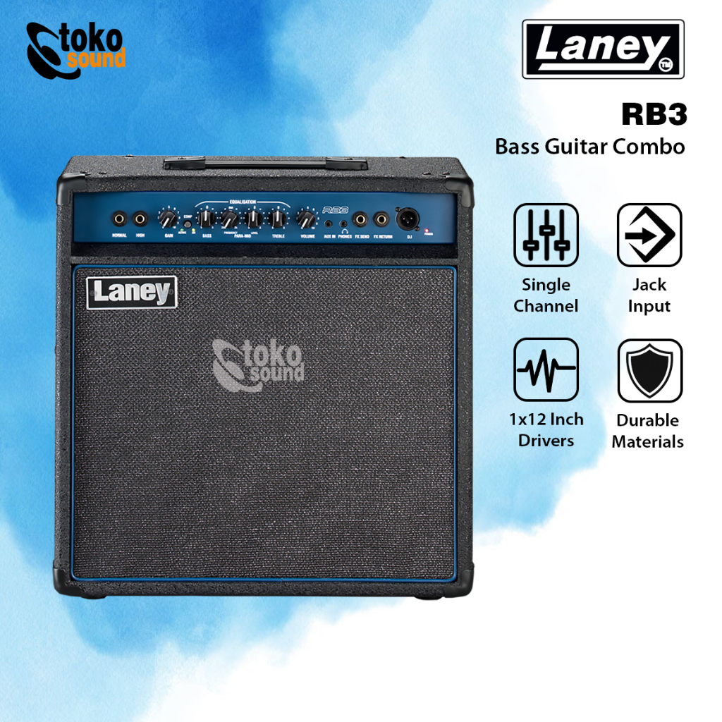 Laney RB3 RB 3 - 12 Inch Ampli Bass Guitar Combo