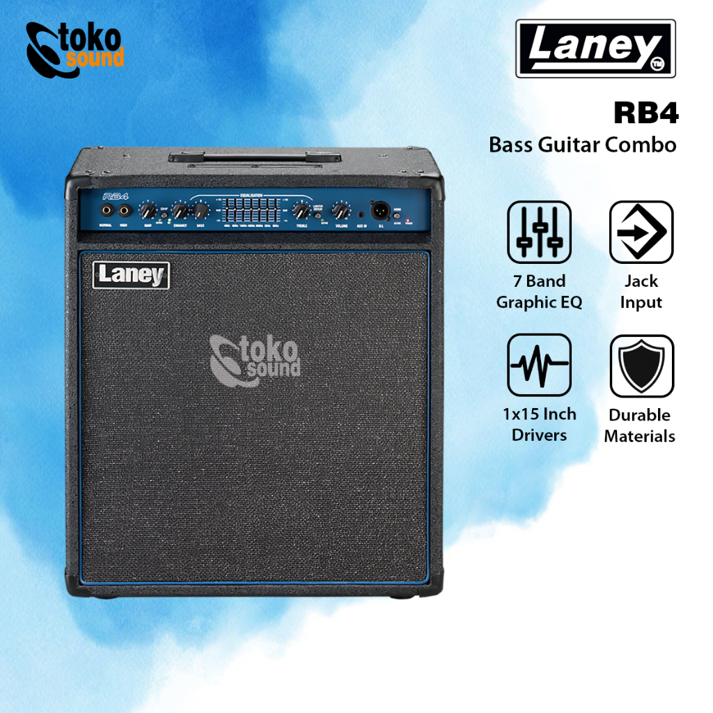 Laney RB4 RB 4 - 15 Inch Ampli Bass Guitar Combo
