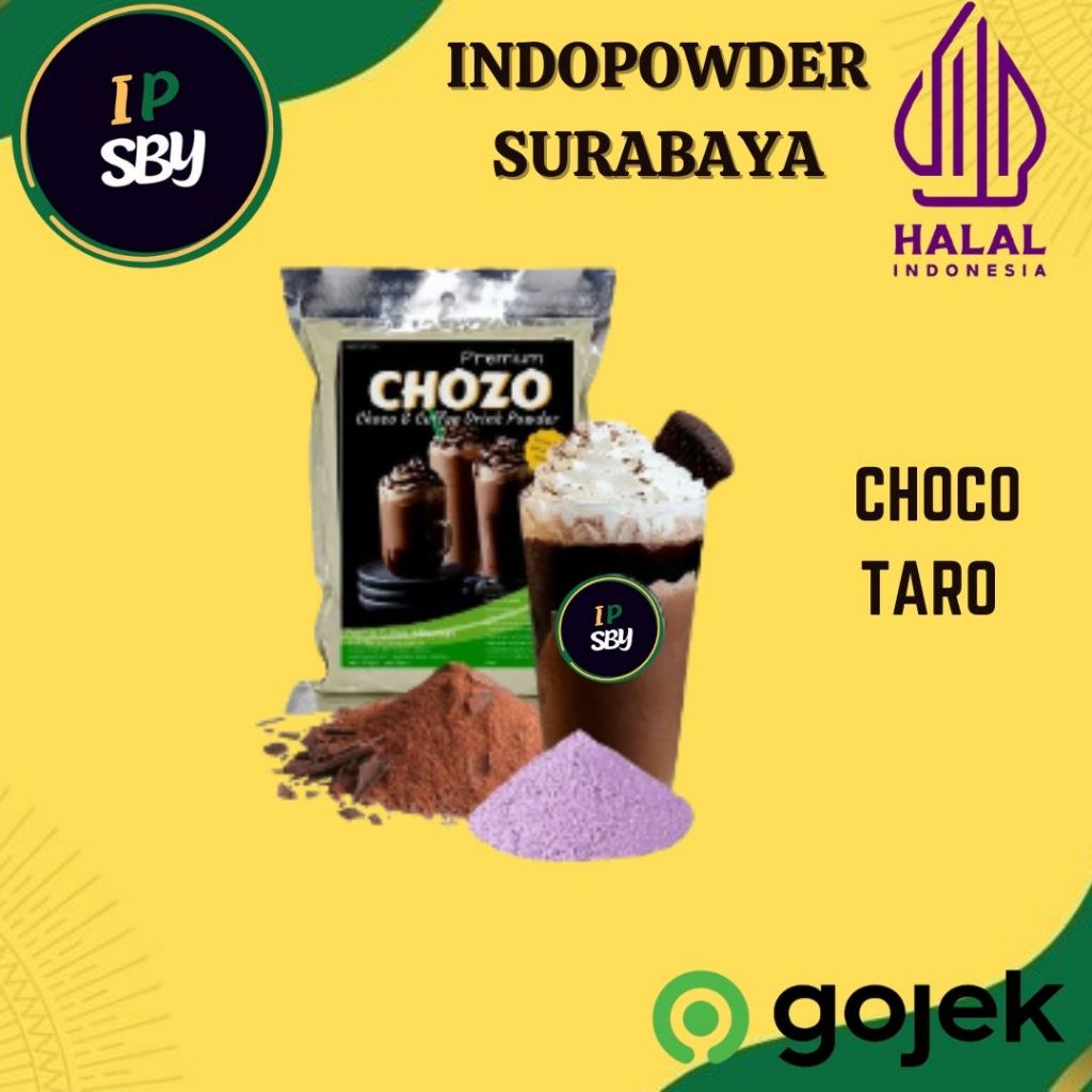 

IDPSBY | Minuman Coklat rasa CHOCO TARO 1Kg | Bubuk Minuman Coklat rasa CHOCO TARO | CHOCO TARO Powder 1Kg | 1
