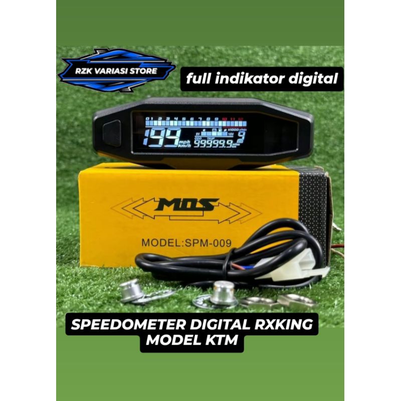 Speedometer Kilometer Rxking Digital Model Ktm High Quality  Fullset kualitas import Pnp Cb Gl Tiger