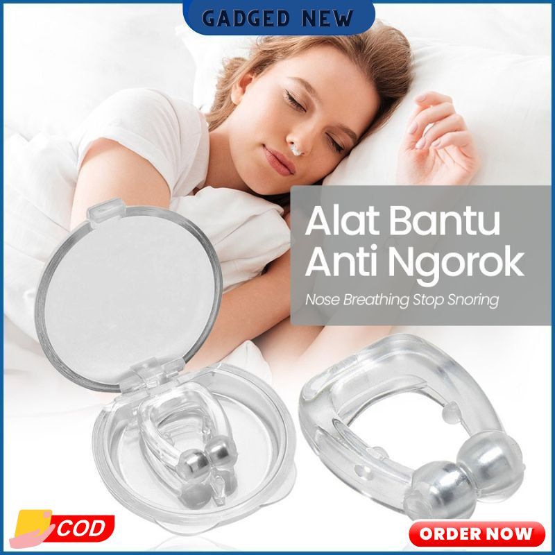 Nose Breathing Stop Snoring Magnetic Alat Anti Dengkur Penghilang Ngorok Solusi Saat Tidur Agar Tida