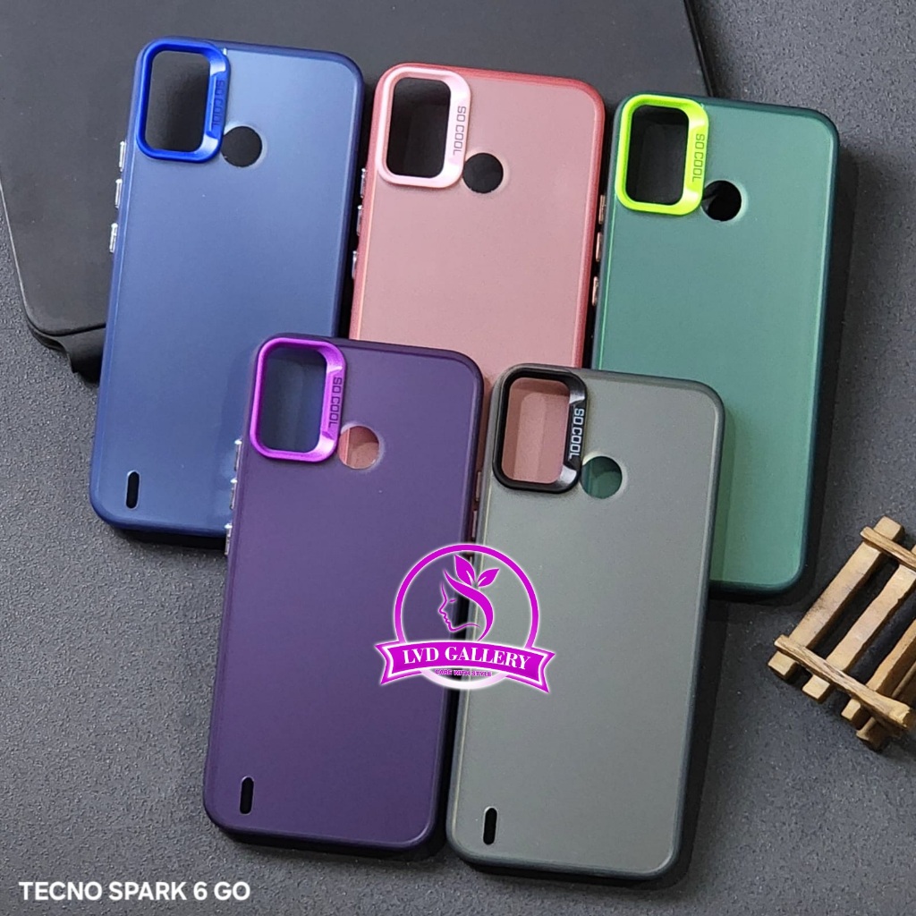Case Tecno Spark 6 GO Tecno Spark 5 Pro Case Hybrid Casing Hologram color