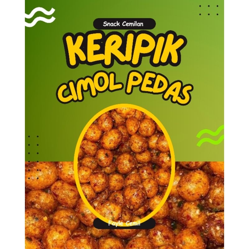 

Keripik Cimol Bulat Pedas Kemasan 250 Gr