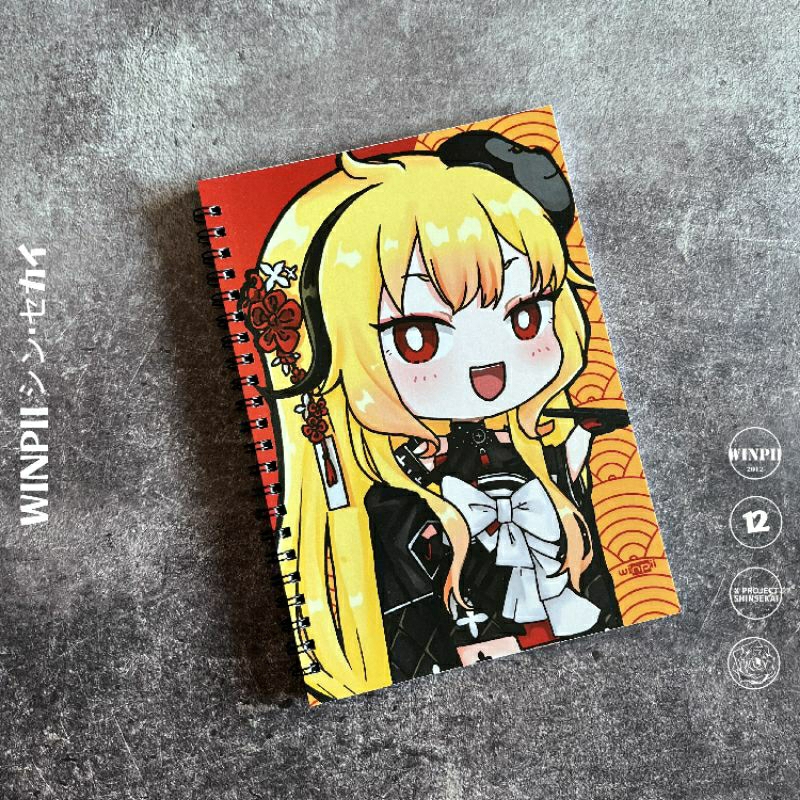 Notebook Kaela Kovalskia Vtuber Hololive
