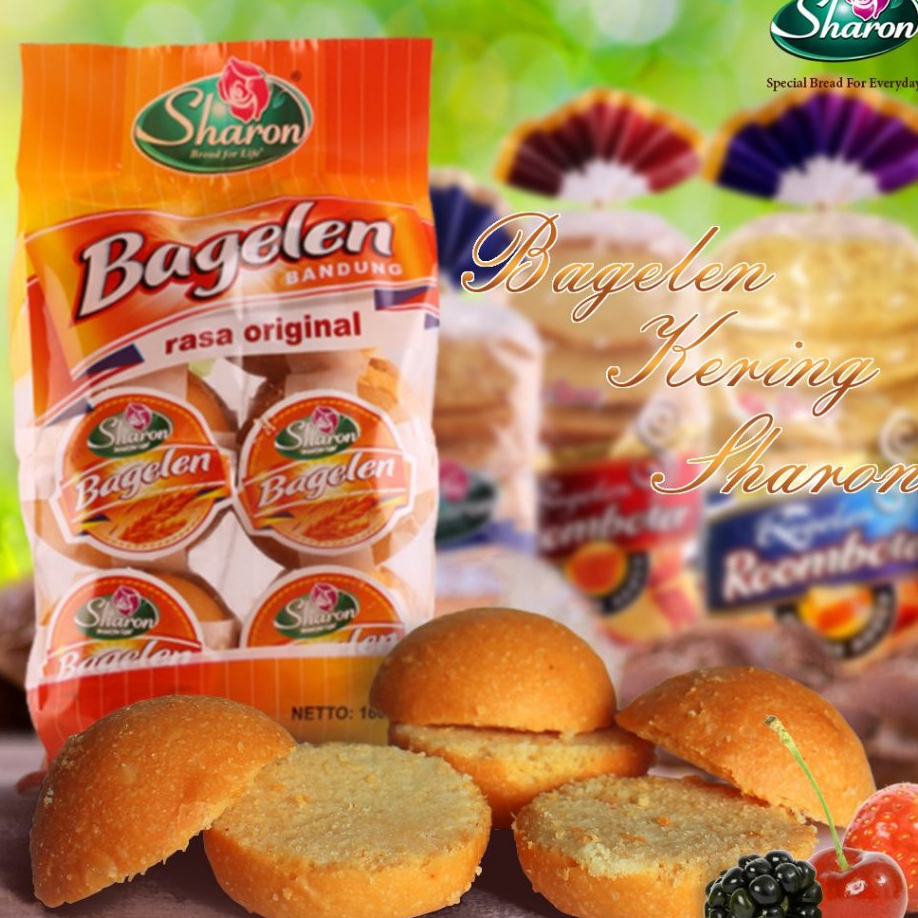 

BAGELEN SHARON ROTI KERING BANDUNG 300GR