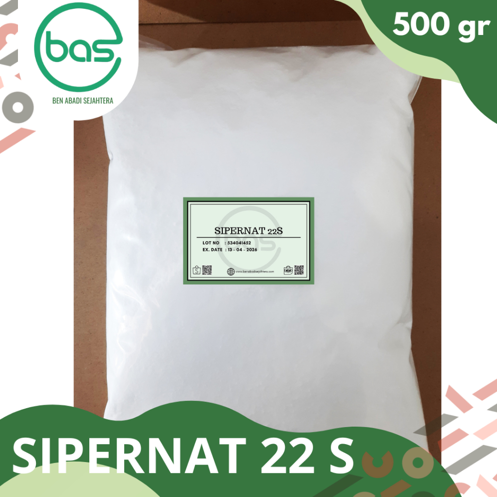 

ANTI CAKING / ANTI KEMPAL / ANTI GUMPAL / SILICONE DIOXIDE /FOODGRADE / SIPERNAT 22 S