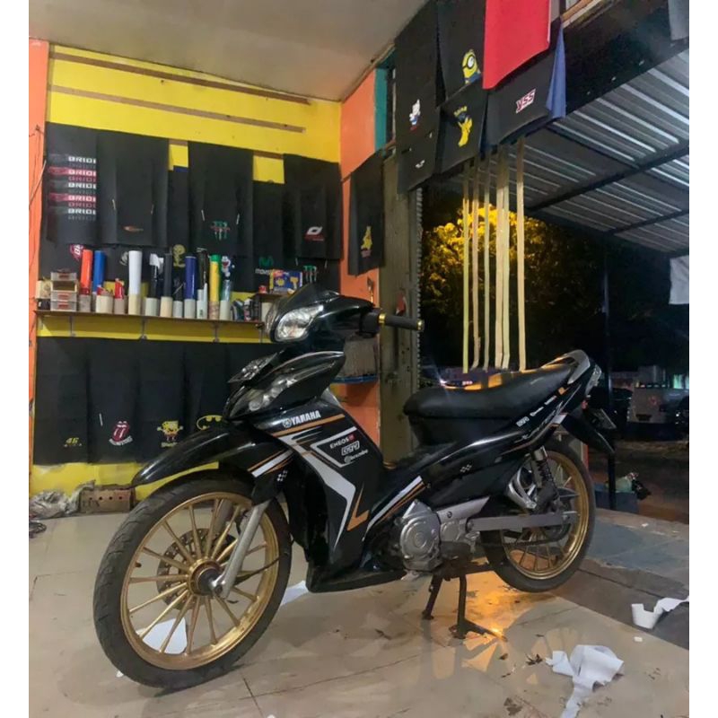 Stiker Stripping Motor Yamaha Jupiter Z1 Motif Bisa Custom Stiker Jupiter Z