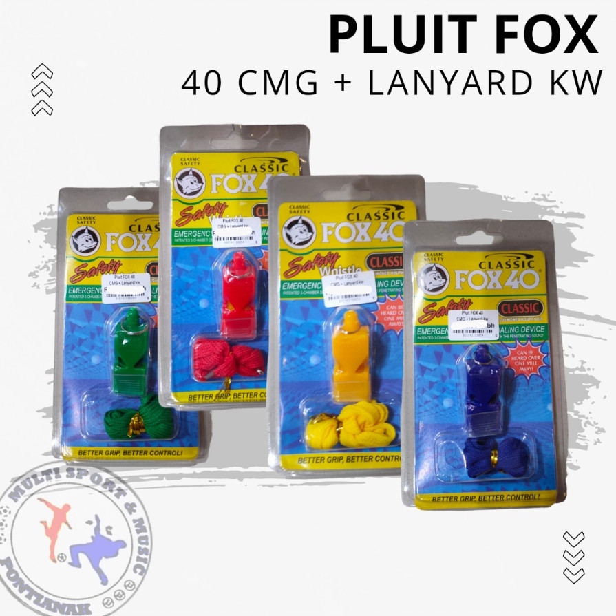 Pluit FOX 40 CMG+ Lanyard KW