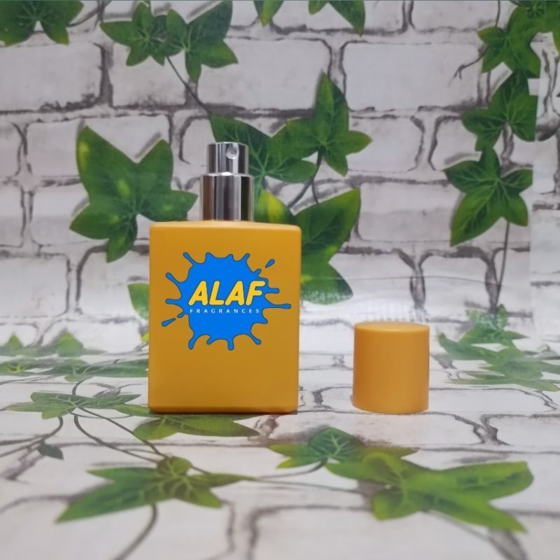 Botol Parfum Ermes Kuning 30 ML Semi Press / Botol Parfum Warna Unik
