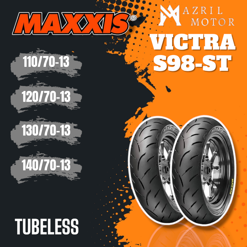 BAN NMAX ADV PCX MAXXIS VICTRA RING 13 Tubeless MAXXIS VICTRA S98ST