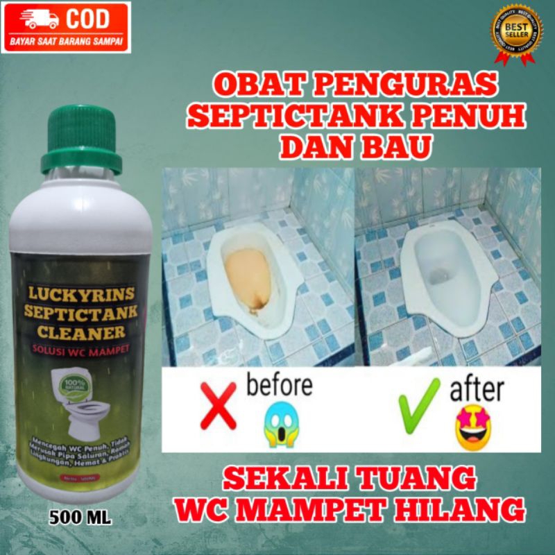OBAT PENGURAS SEPTICTANK PENUH DAN BAU