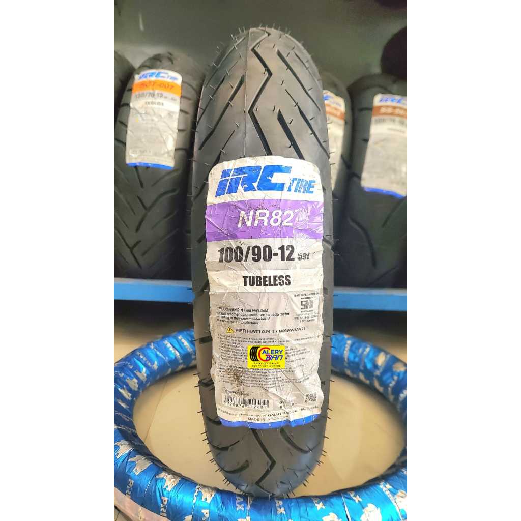 BAN IRC NR82 100/90-12 RING 12 TUBLES ban irc 100/90-12 ban 100/90-12 ban tubles ban motor ring 12 b