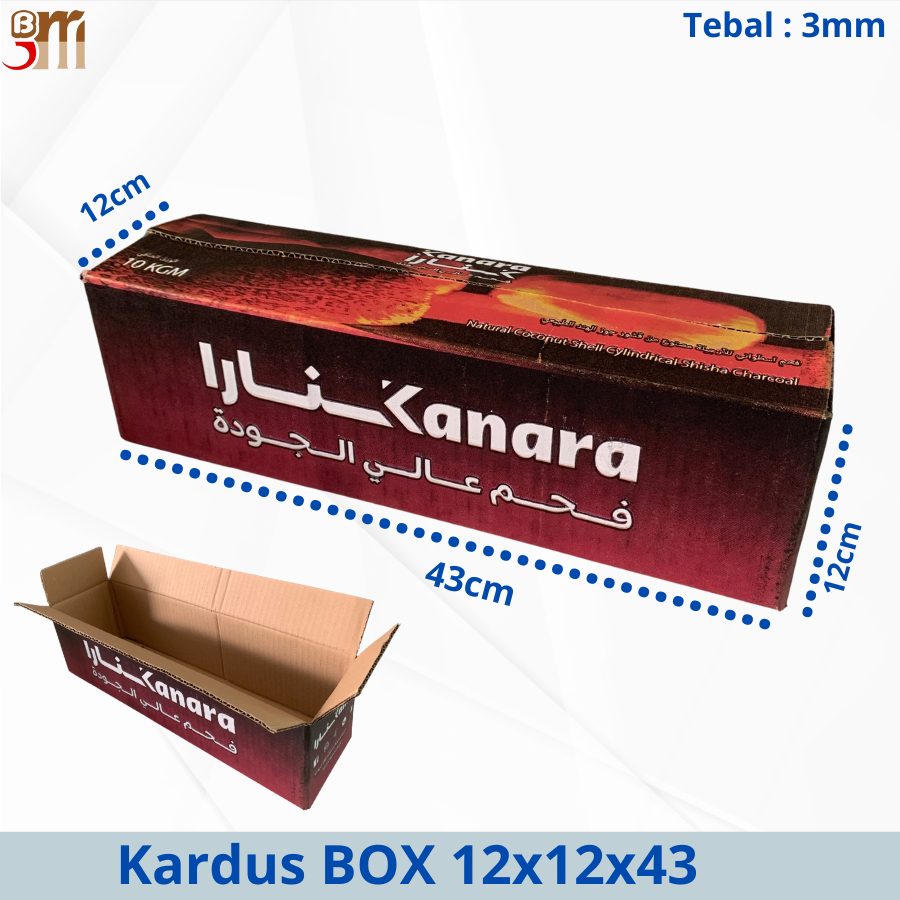

Kardus Karton Box Kanara Ukuran 12x12x43 Tebal 3mm Kotak Packing Serbaguna
