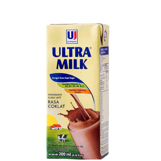 

Susu Ultra Coklat 200 ml