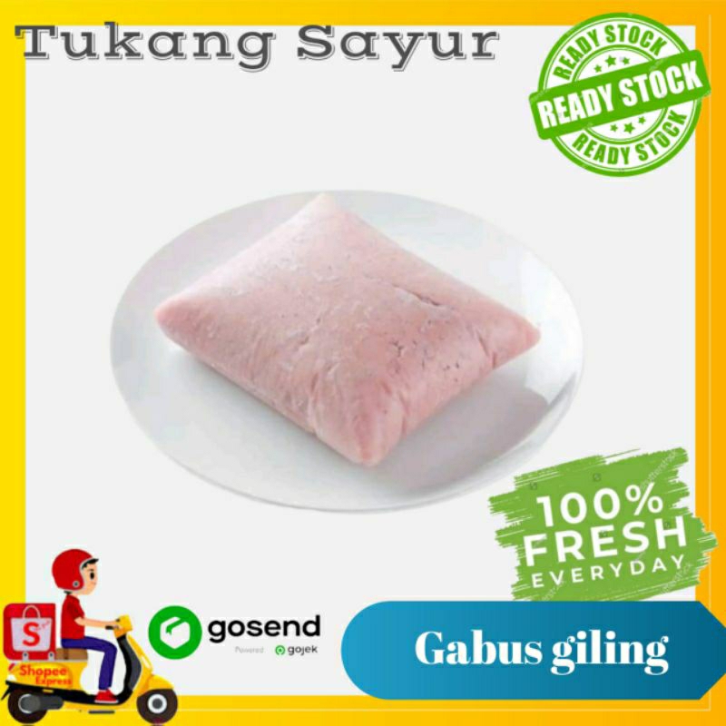 

Ikan Gabus Giling Segar 250Gr -Tukang Sayur Palembang