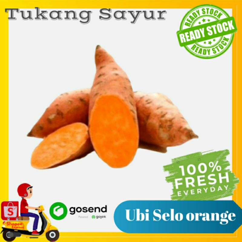 

Ubi Selo orange - Tukang Sayur Palembang