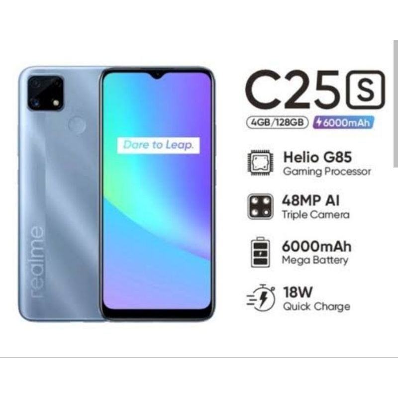 REALME C25S RAM 4/128 GARANSI RESMI ORIGINAL 100%