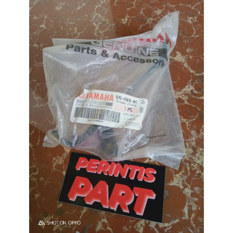 Bracket breket selang rem atas mio smile sporty lama original