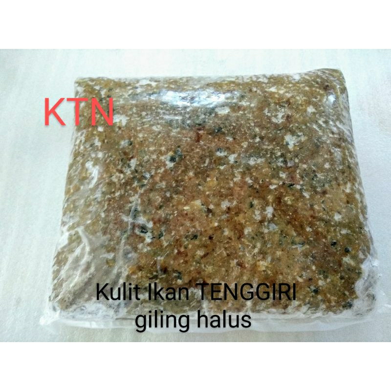

kulit ikan tenggiri giling halus