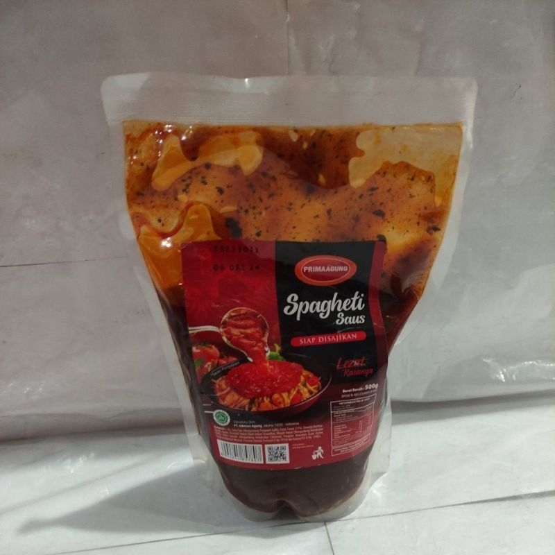 

prima agung spagheti saus 500g