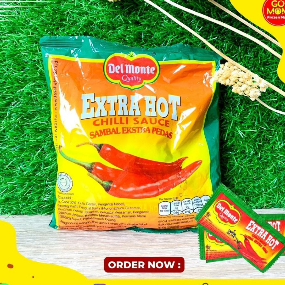 

DELMONTE SAUS EXTRA HOT CHILI SACHET (ISI 24)