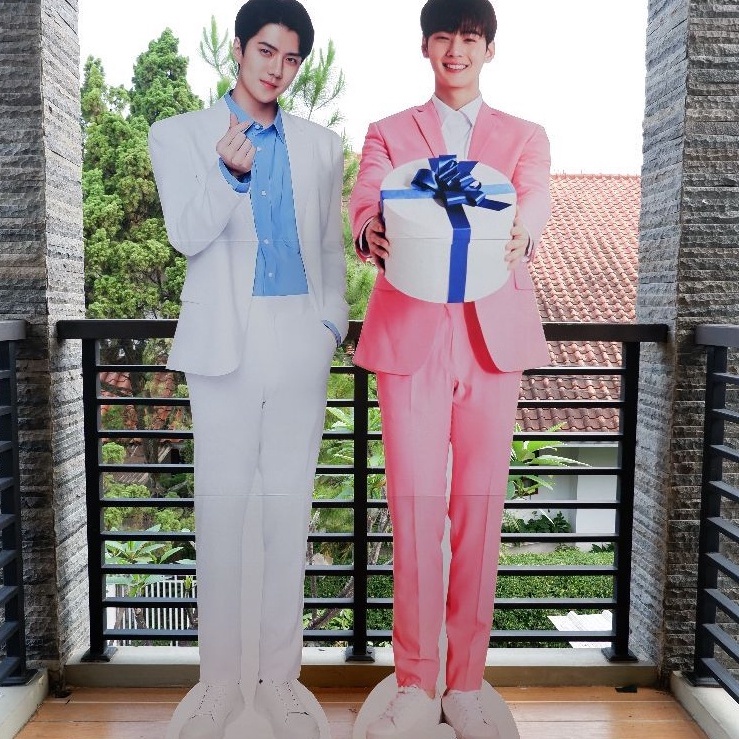 KODE R52L Standee Custom Real Size  Human Stande Figure Besar  STANDEE KPOP