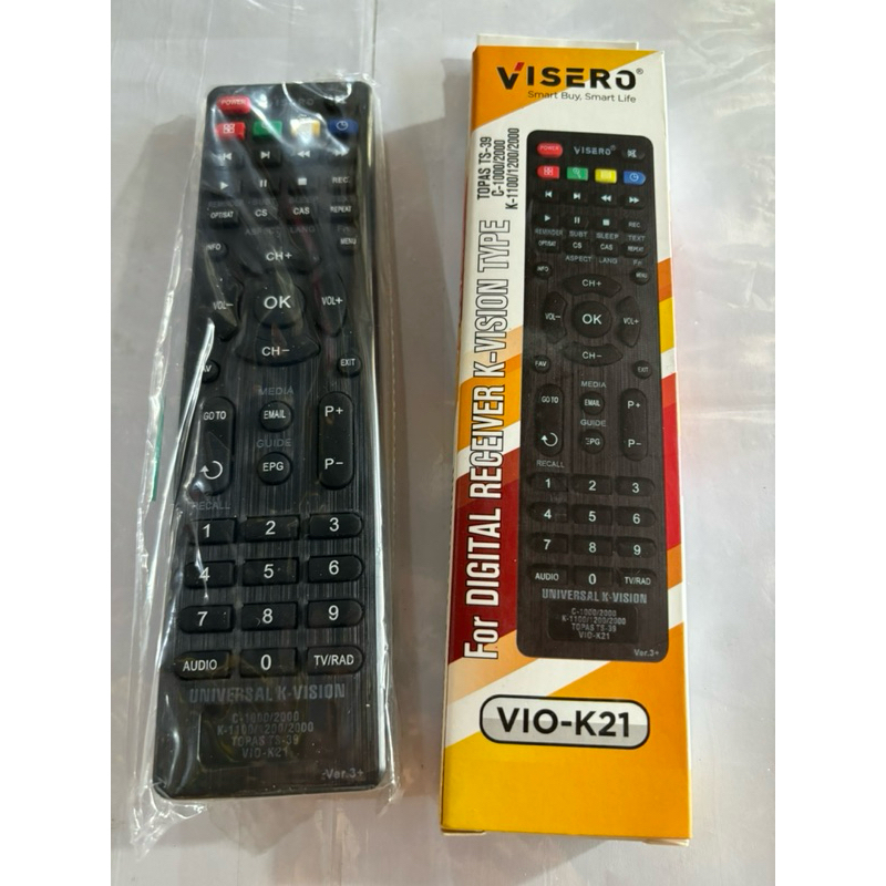 REMOTE KVISION RECEIVER REMOTE DIGITAL K-VISION