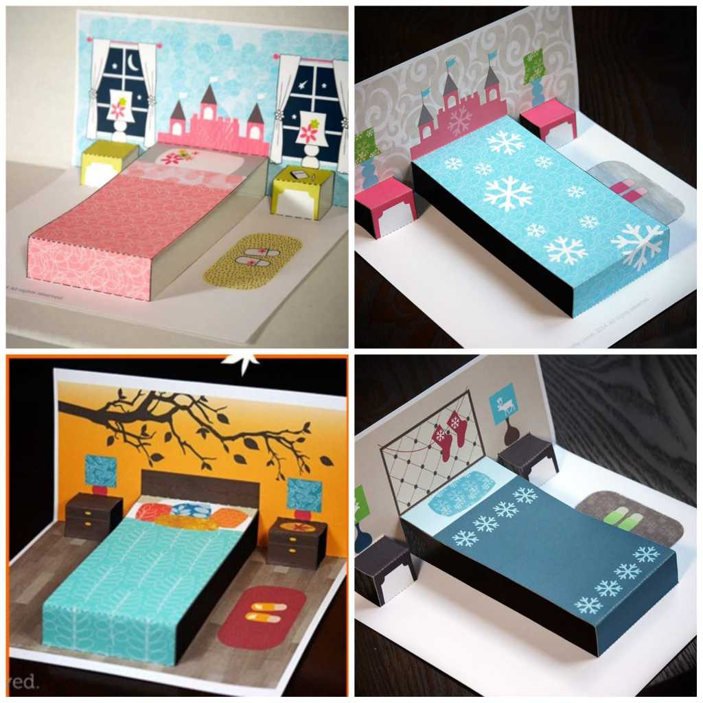 Doll House Korea Furniture Rumah Rumahan Boneka Kertas