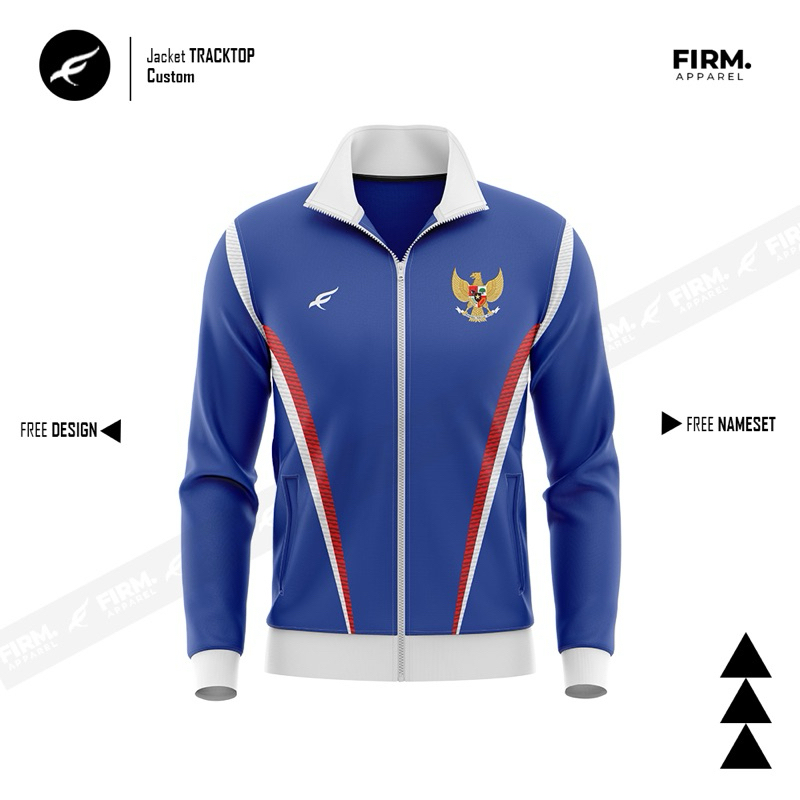 jaket custom tracktop / jaket bisa custom untuk komunitas dan pelarih tim