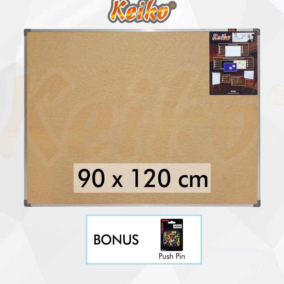 

Softboard Pin Board Cork Board Papan Pengumuman Mading Gantung Polos Keiko 9 x 12 cm e B8D2